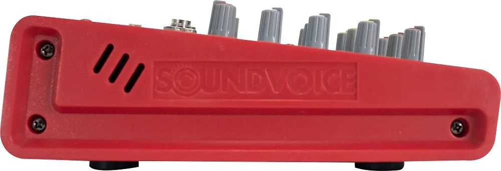 Mesa de Som Compacta Soundvoice MC4 EUX - Foto 4