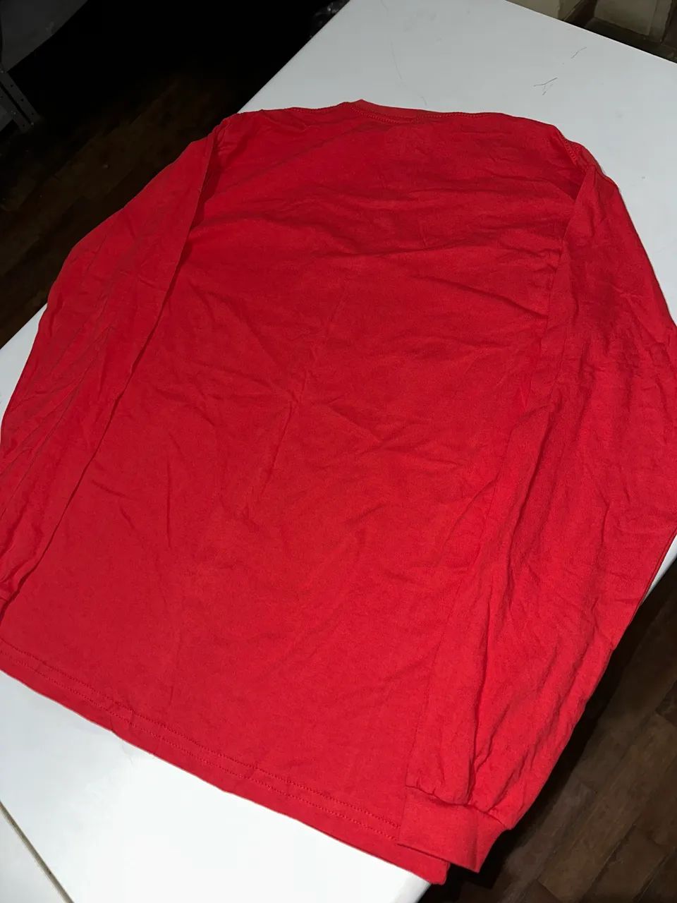 Manga Longa Lacoste Vermelha - Foto 3