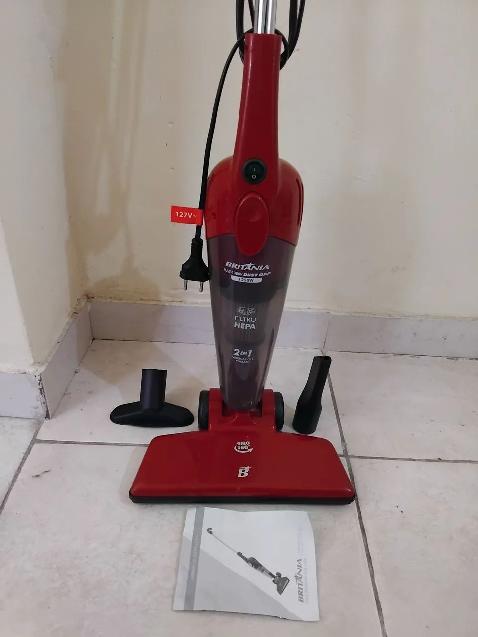 Aspirador de Pó Vertical Britânia  - Foto 2