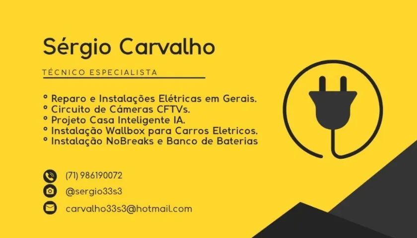 Eletricista / Instalador CFTV