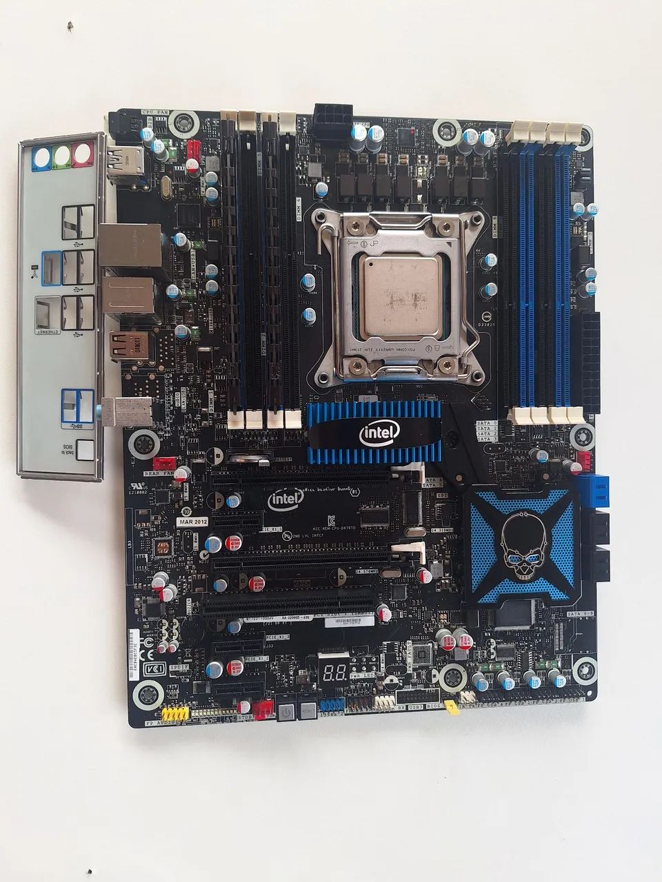 Placa mae Intel socket lga 2011 com processador xeon +8g - Foto 2
