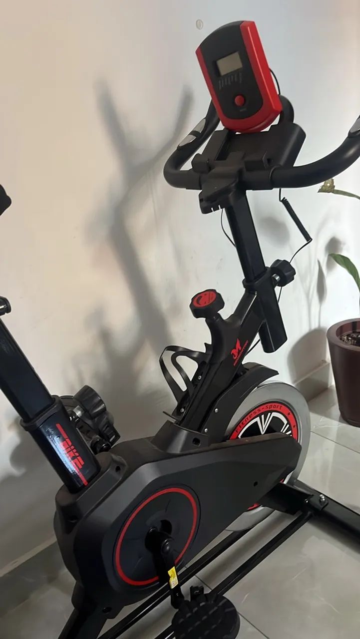 Bicicleta Ergométrica Spinning com Painel LCD - Foto 3