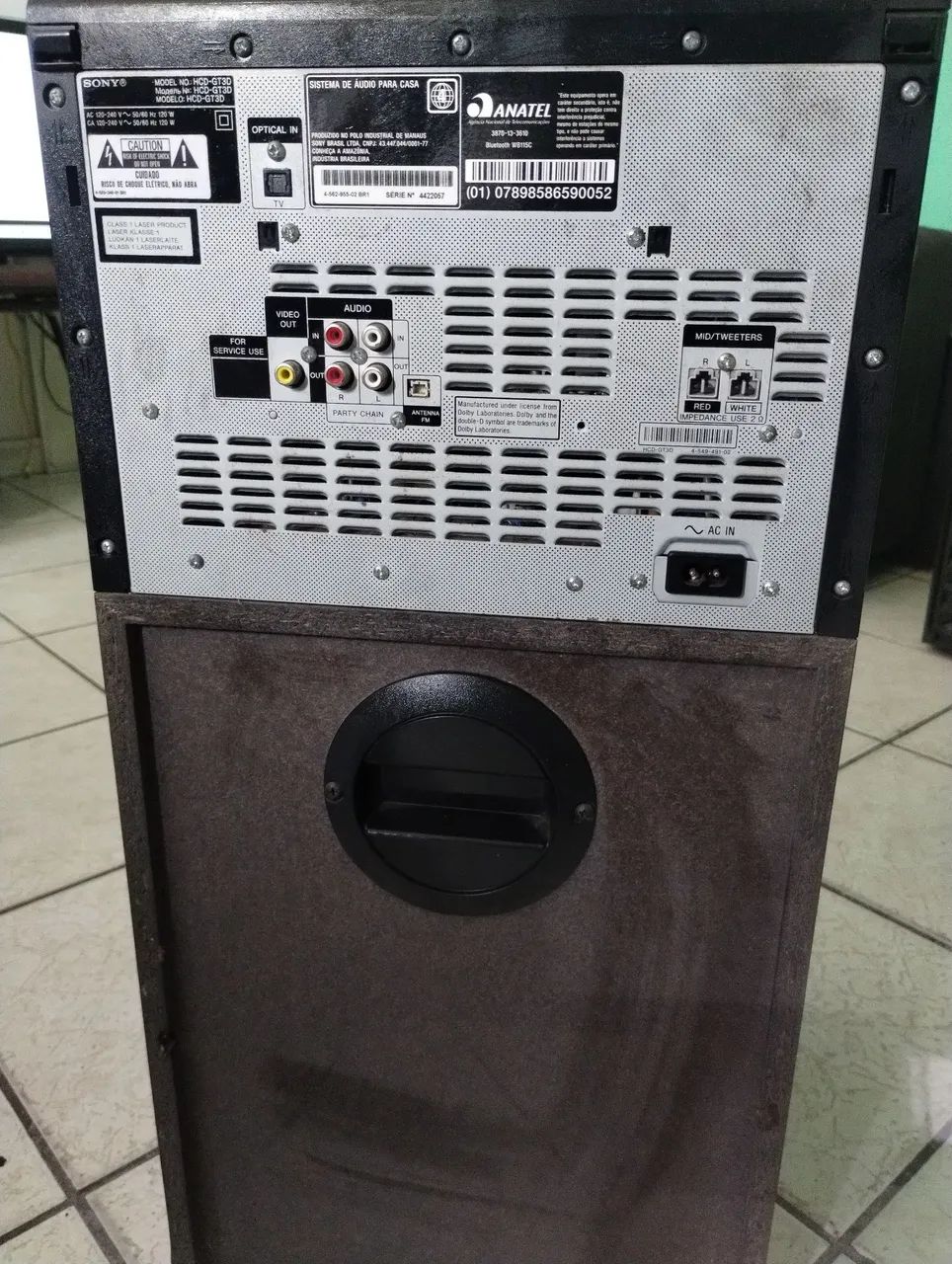 Som Sony sem ligar - Foto 2
