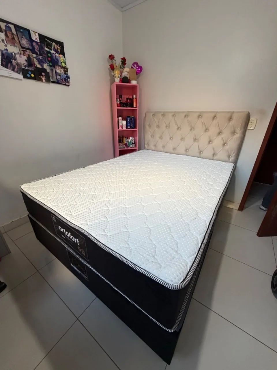 Base Casal Nova + Colchão Ortopédico Promoção  - Foto 2
