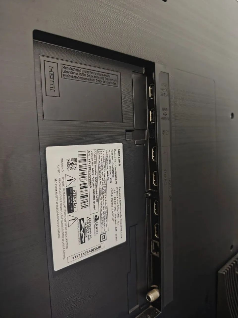 Neo Qled Samsung 43 Polegadas 144hz - Perfeita para Gamers - Foto 3