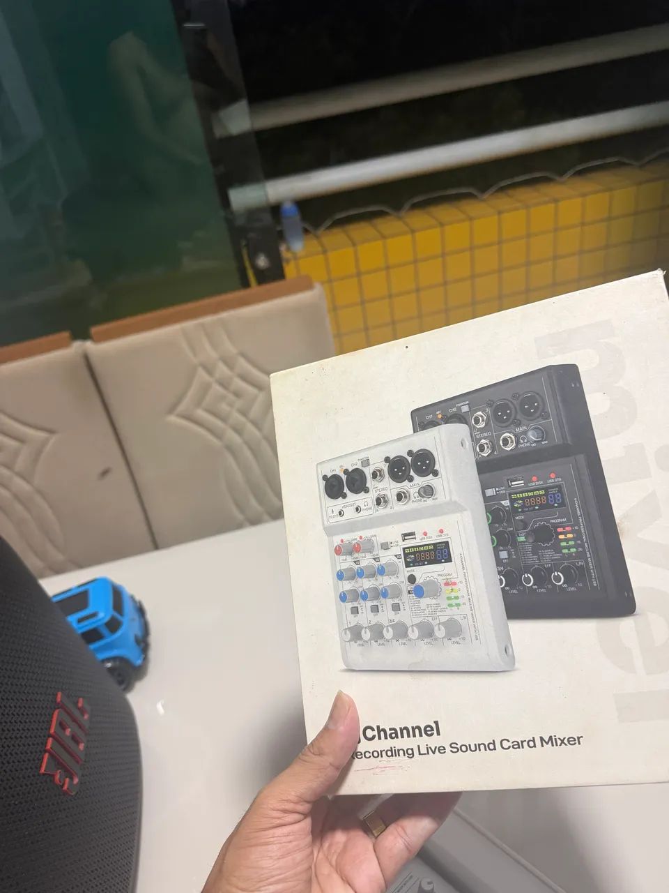 Mesa de som Bluetooth 4 CANAL  - Foto 4