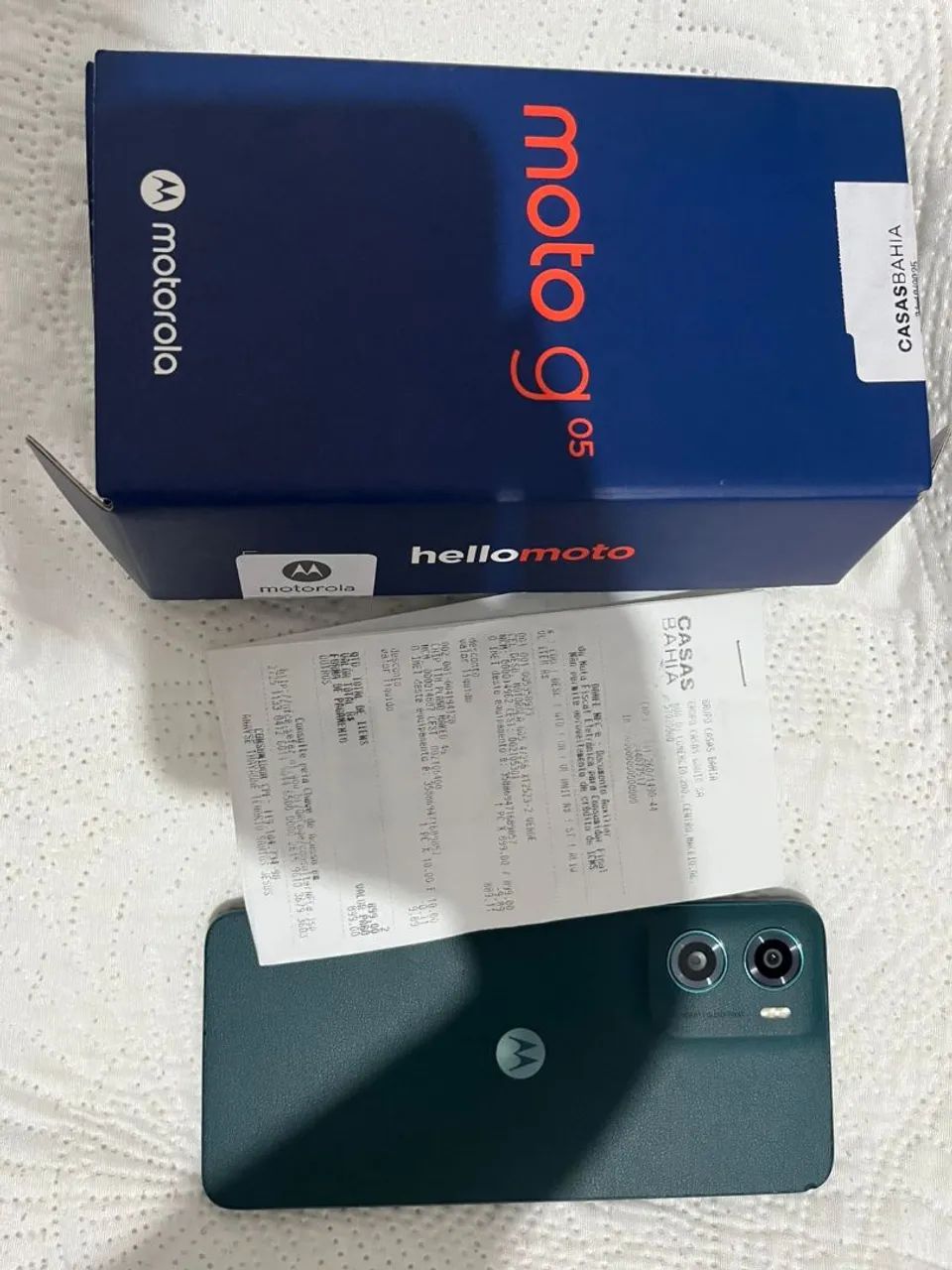 Celular Moto G05 novíssimo 