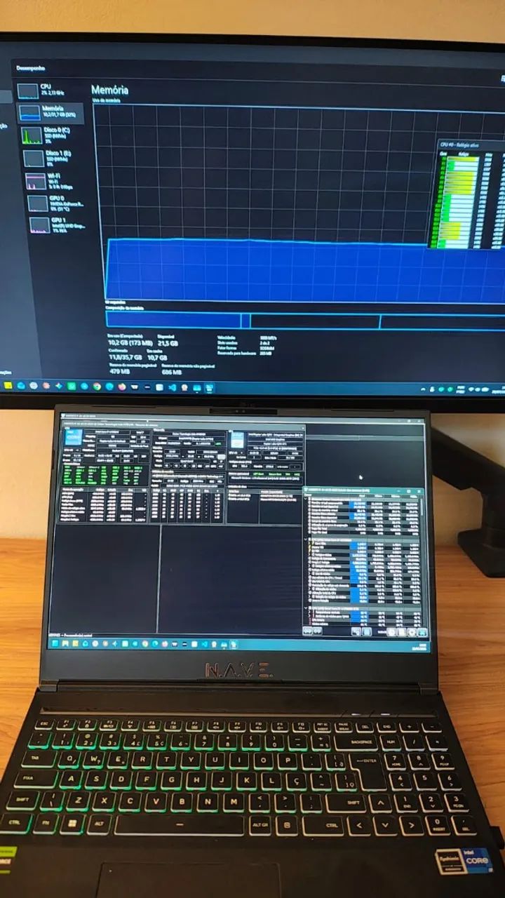 Notebook NAVE Estelar (i7-14700HX  / 32GB / RTX 4060 8GB)