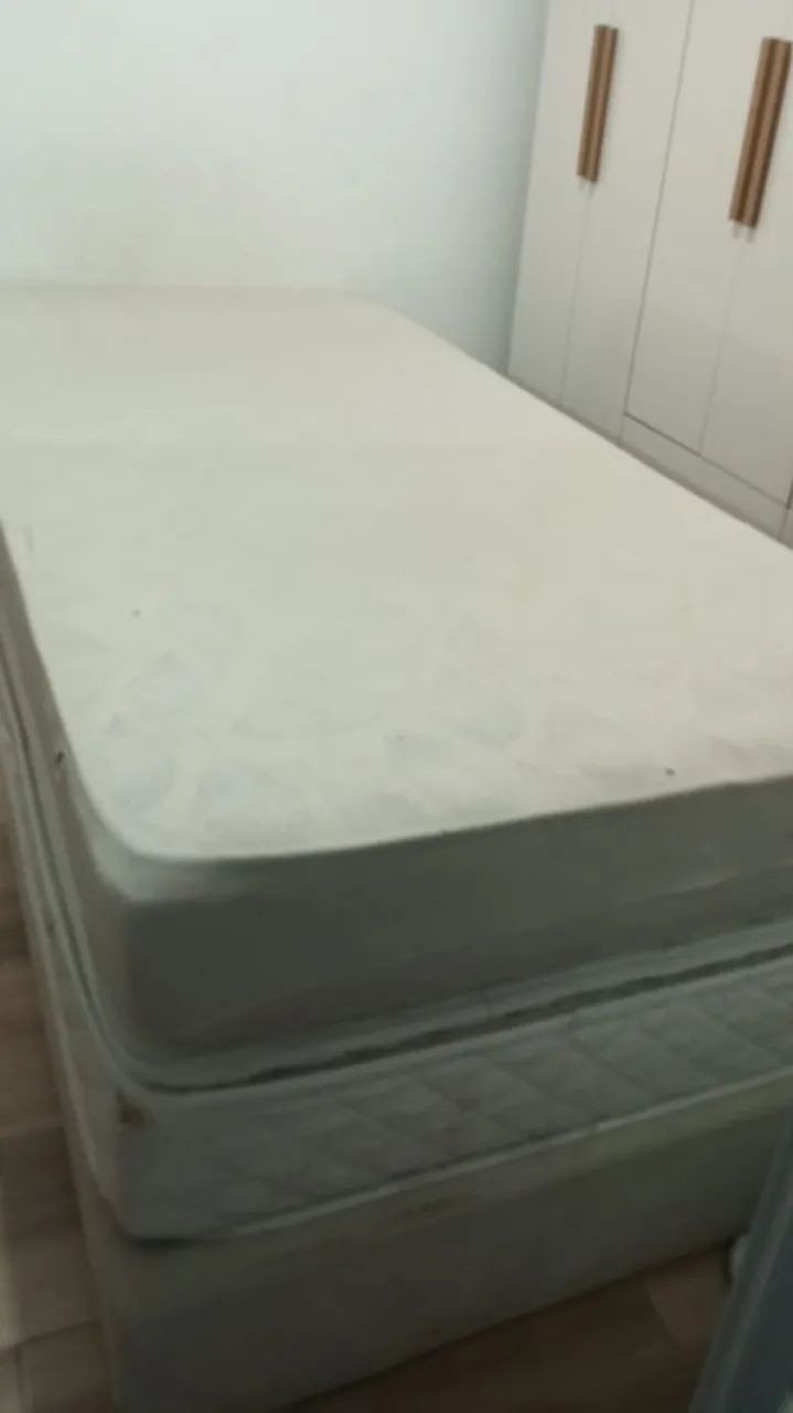 Cama box e colchões solteiro - Foto 2
