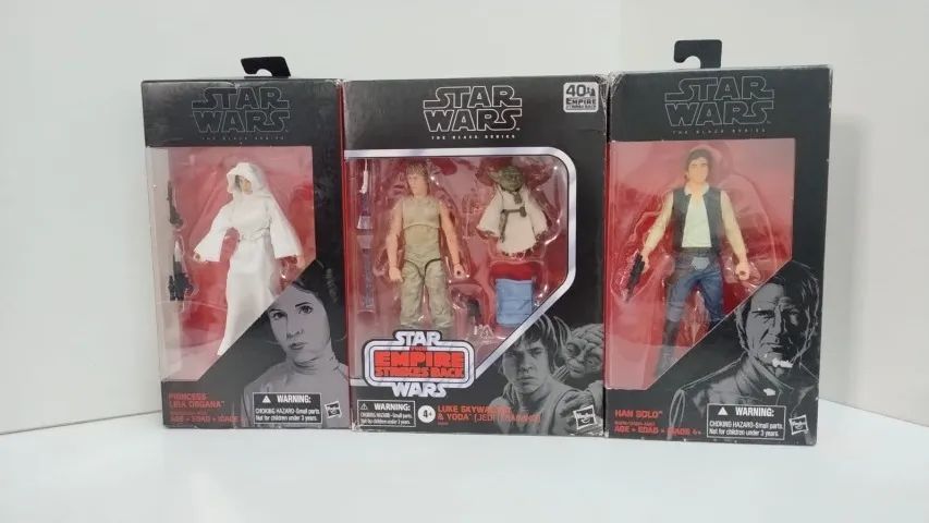 STAR WARS-LUKE SKY & YODA, PRINCESA E HAN SOLO - Foto 2