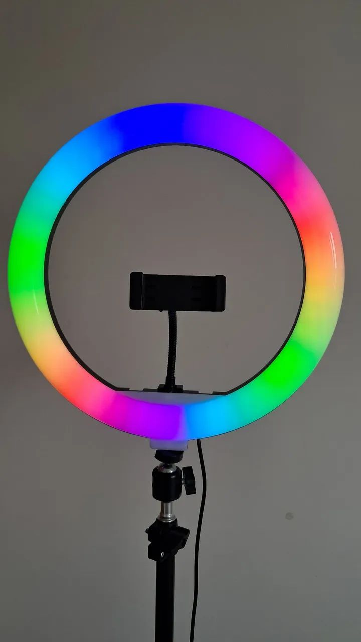 Led com tripé para celular (Soft ring light ) - Foto 4