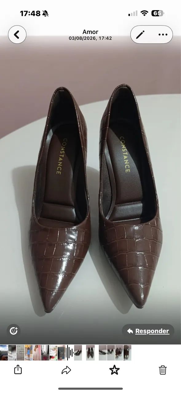 Sapato marrom