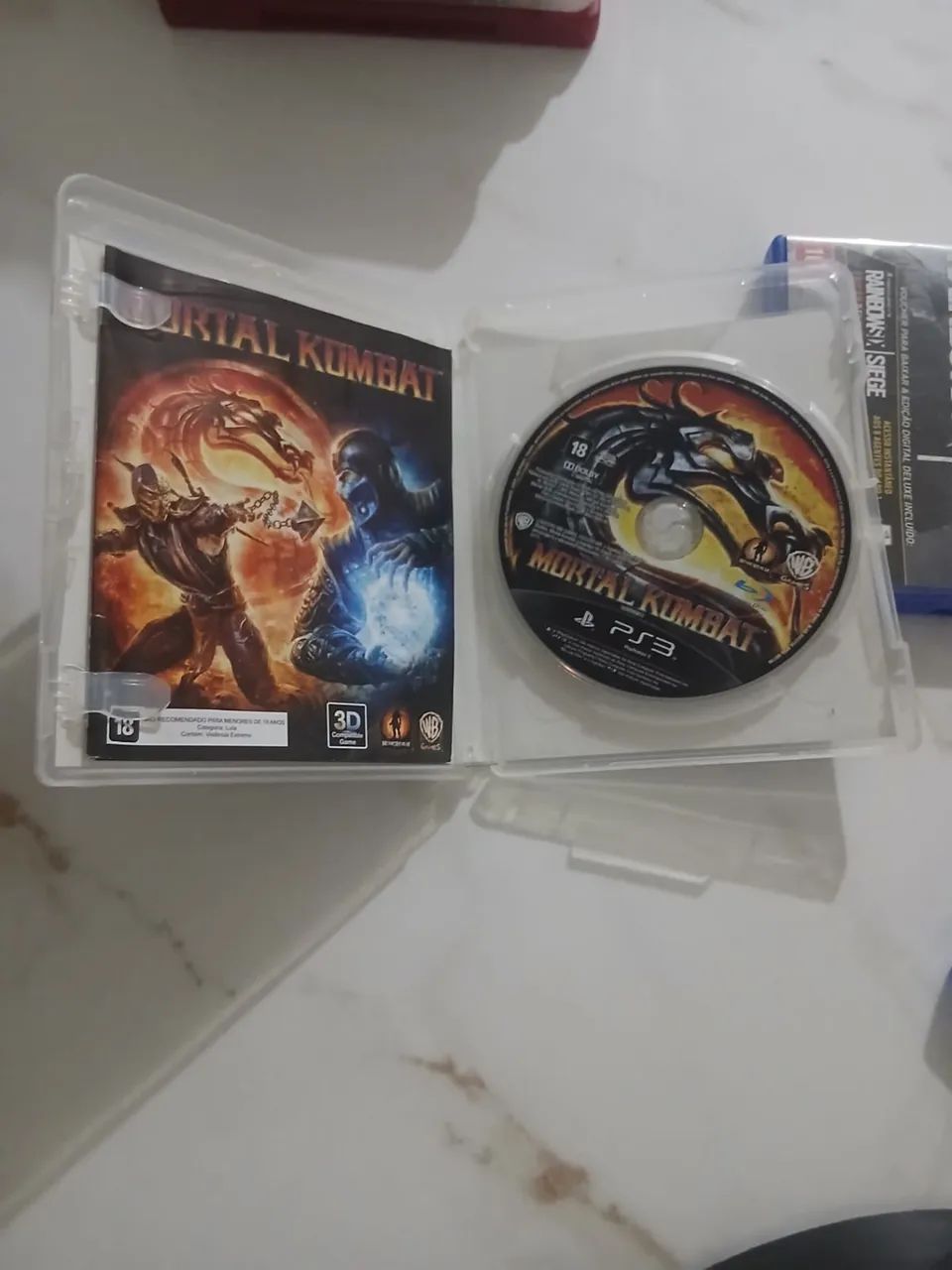 Mortal Combate 9 do ps3  - Foto 2