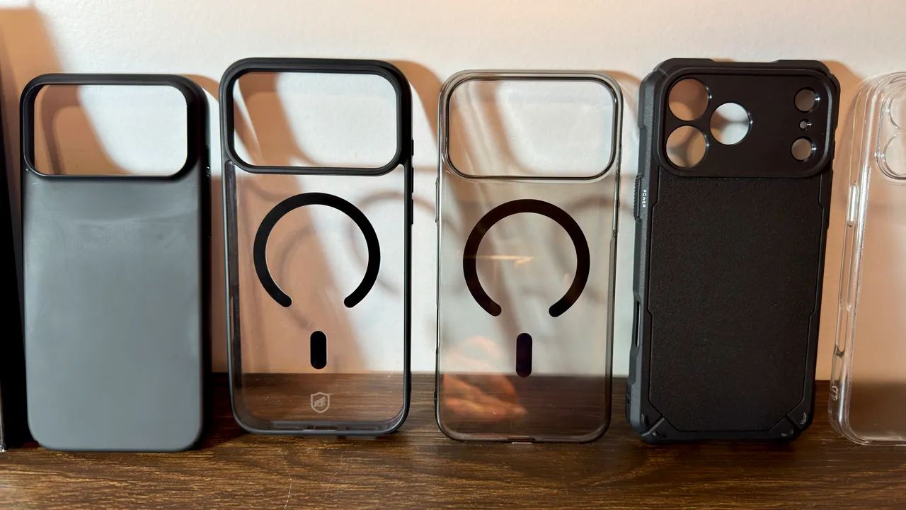 Conjunto de 12 (DOZE) capas cases para Iphone 17 pro max - Foto 3