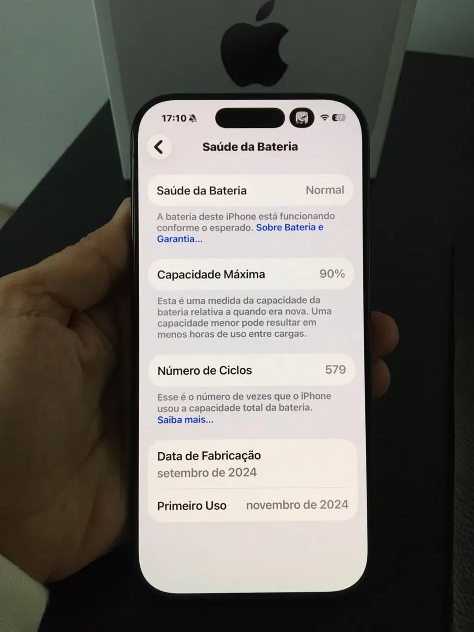 iPhone 16 pro 128gb IMPECÁVEL  - Foto 3