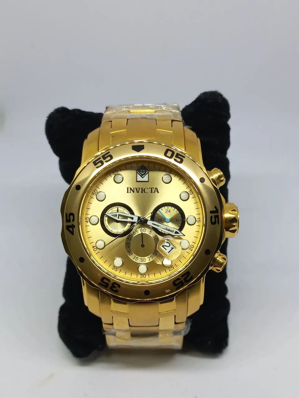 Relógio Invicta Dourado Original - Foto 3