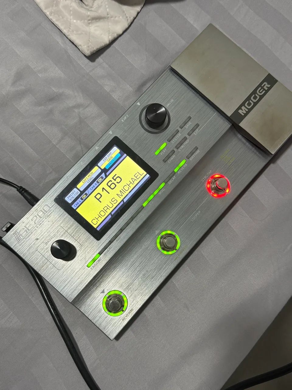PEDALEIRA MOOER GE200