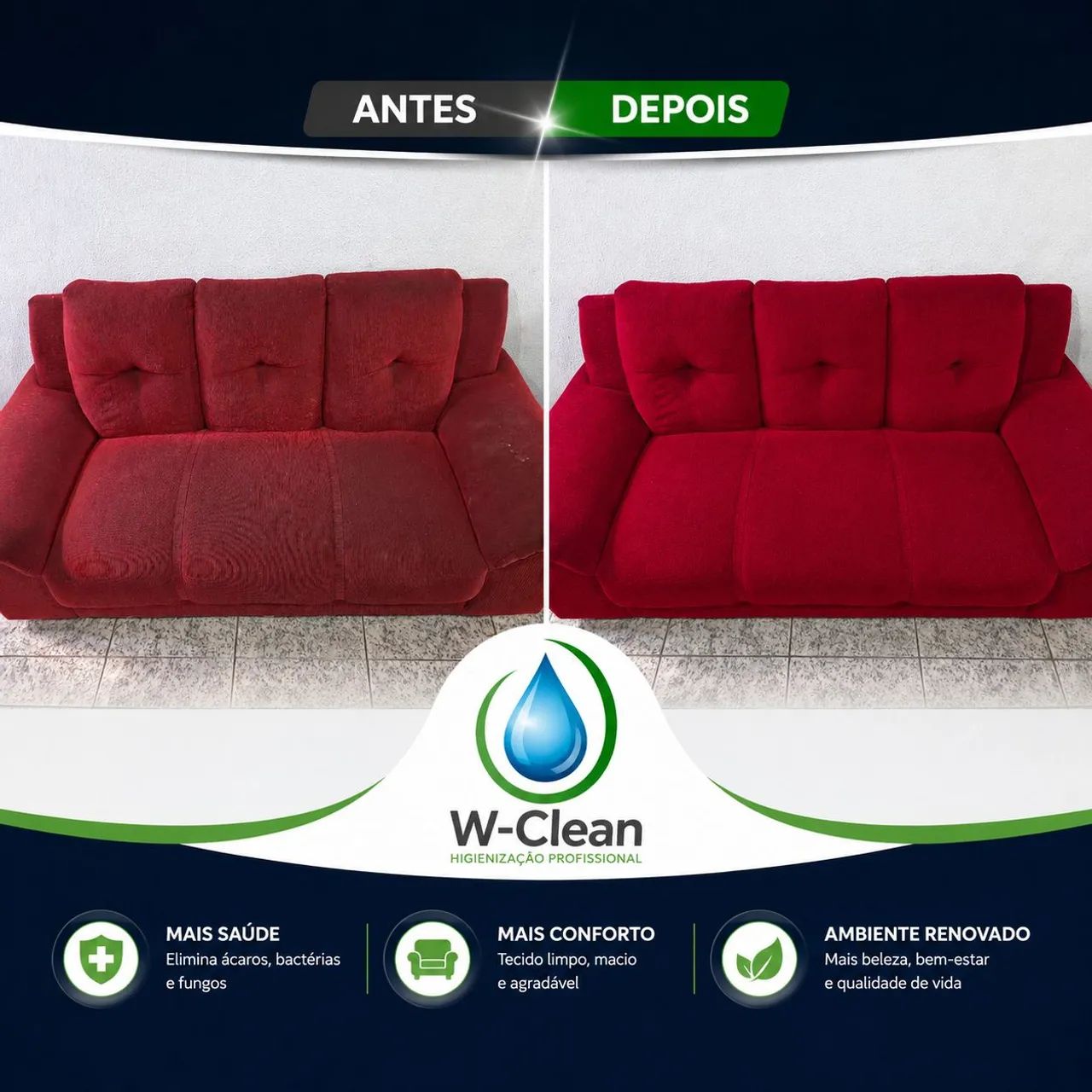 Limpeza e higienização de estofados  - Foto 3