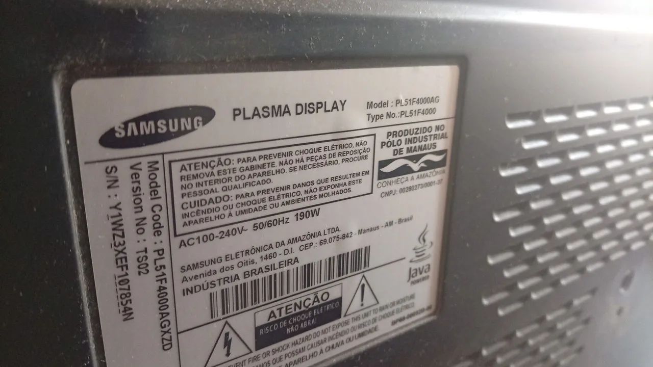 Tv Plasma 51" Samsung  - Foto 2