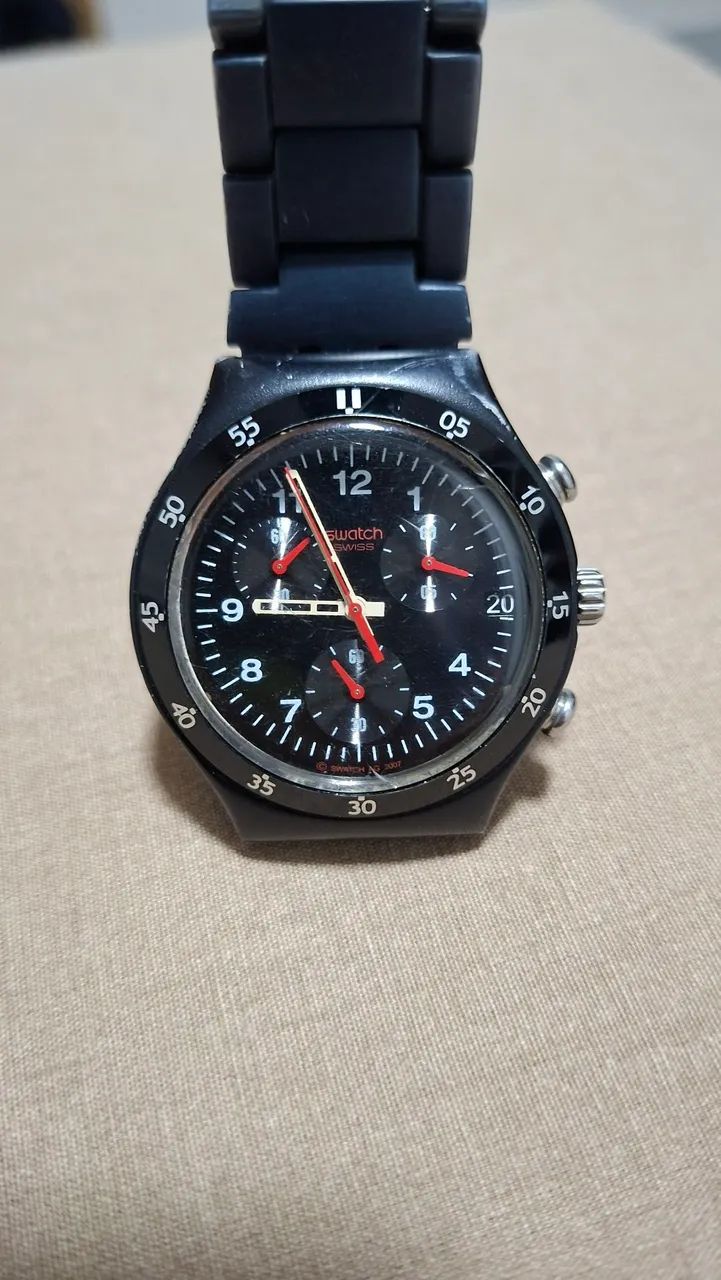 Relógio Swatch alumínio 