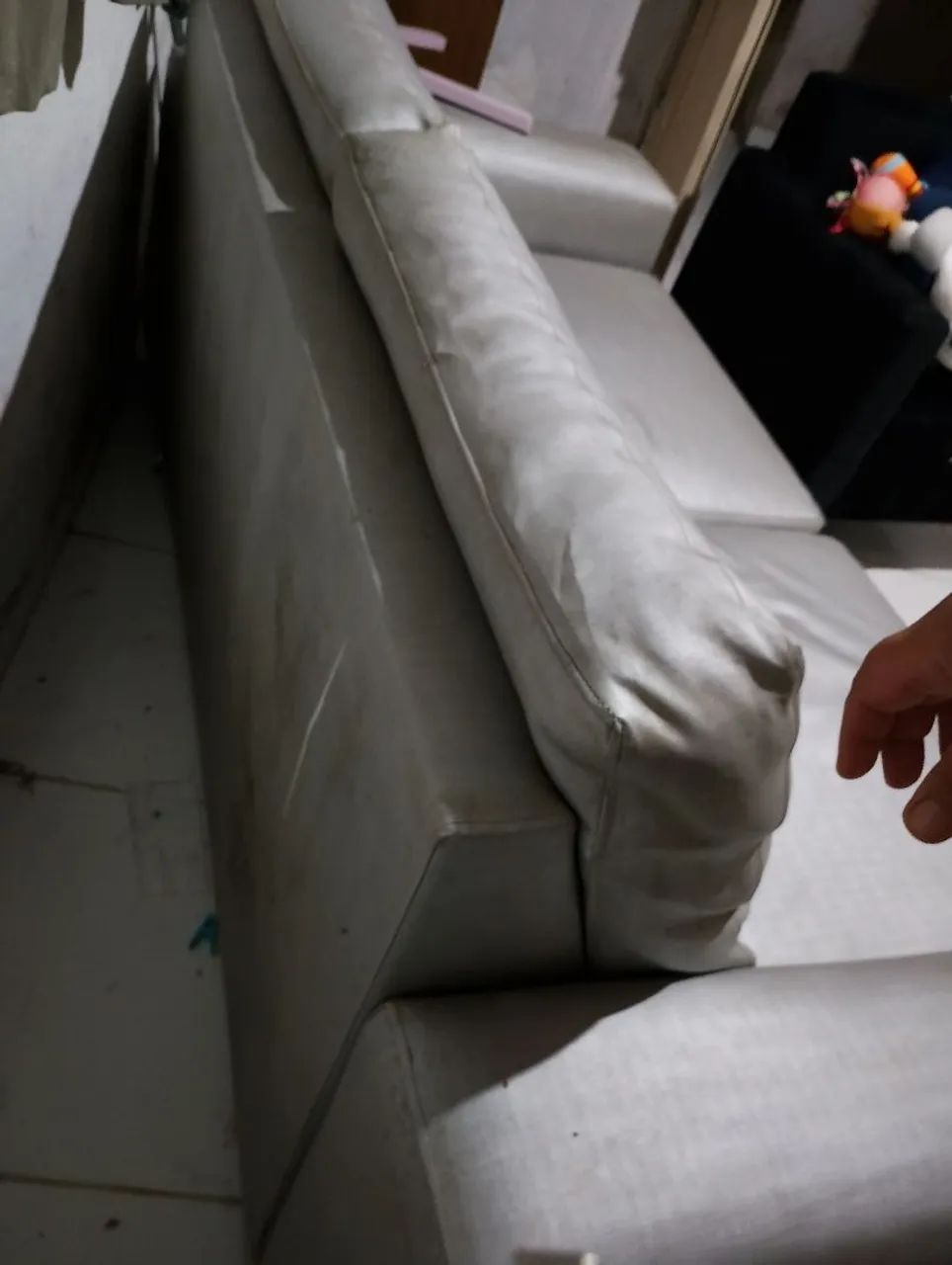 Sofá grande. Tecido Oxford de qualidade e conforto. - Foto 5