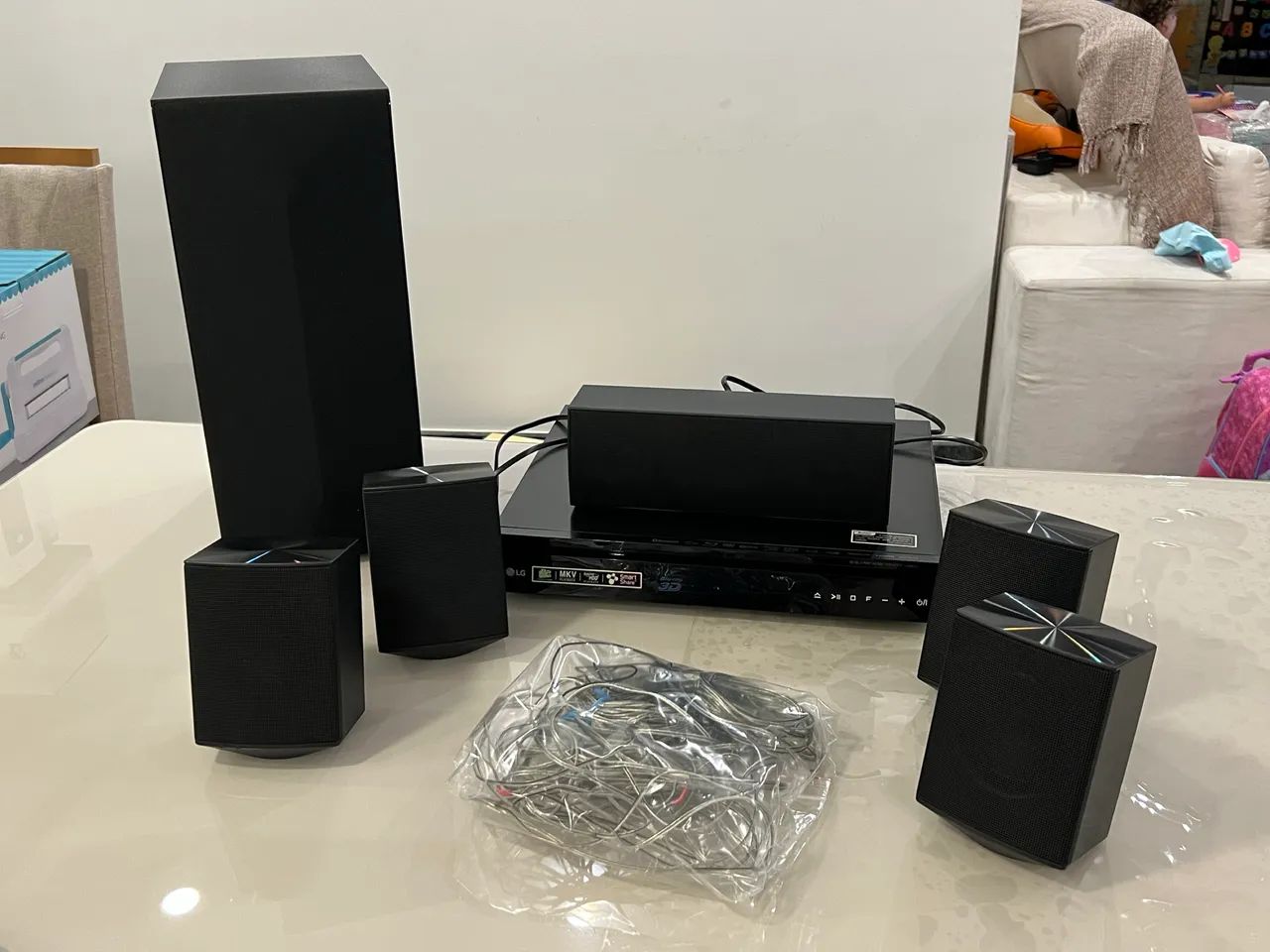 Home theater LG DVD e Blu-ray 3D - Foto 3