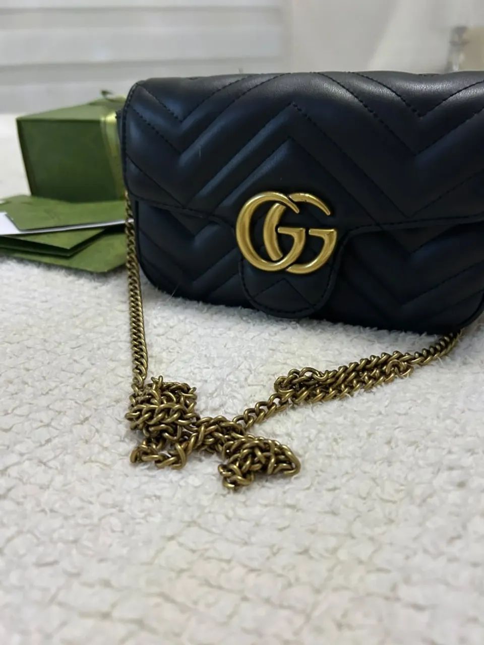 Bolsa Gucci Mini Marmont Linha Premium