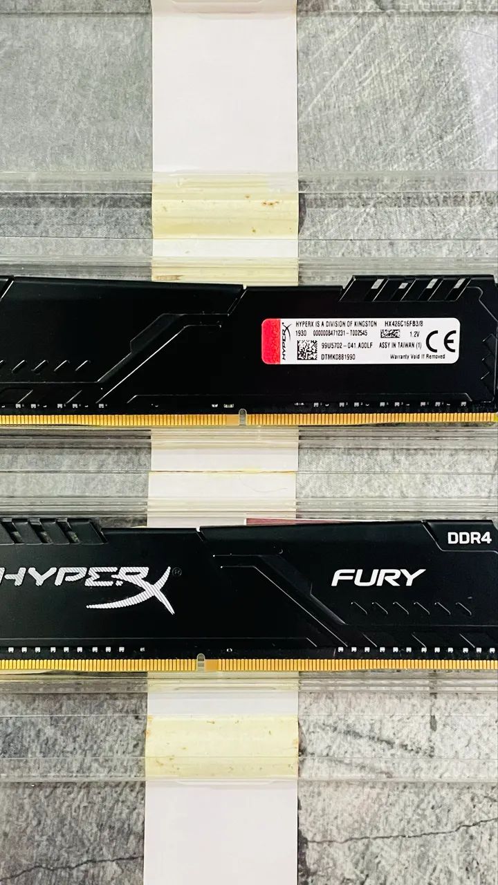 Memória HyperX Fury DDR4 8GB 2666mhz - Memória RAM - Tijuca, Rio
