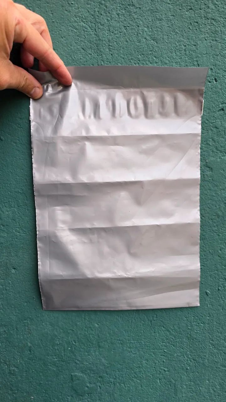 Envelope Cinza Segurança Saco Embalagem 20x30 1000uni - Foto 4