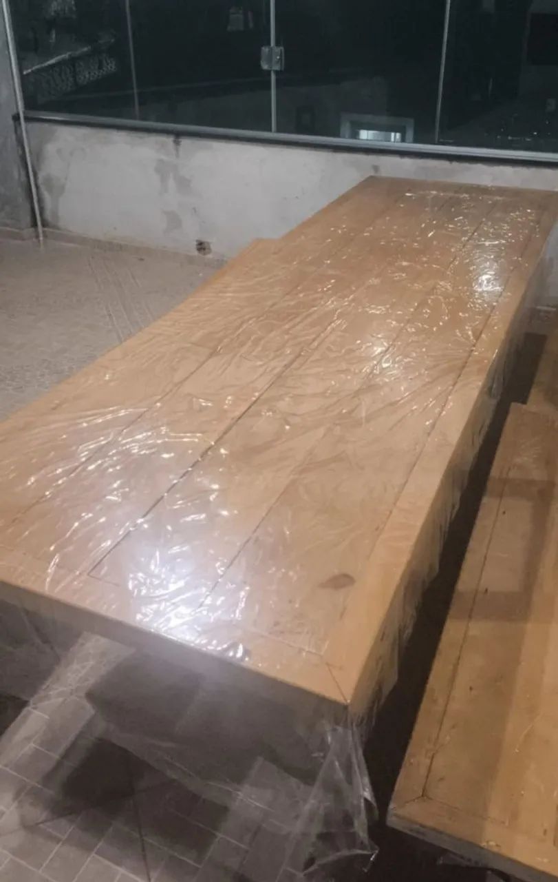 MESA 3M COM 6 BANCOS.  - Foto 3