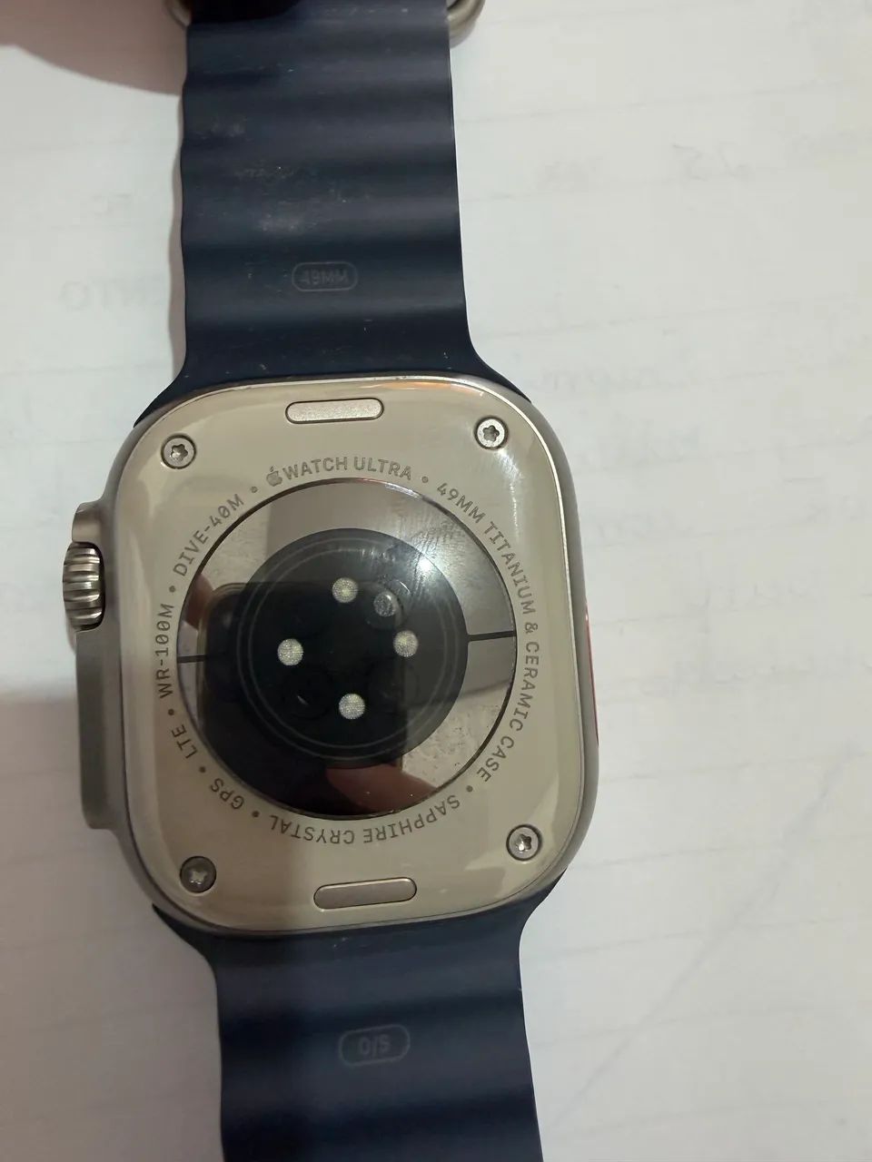 Vendo Apple Watch Ultra 2 Titanium 49mm + Função Celular  - Foto 3