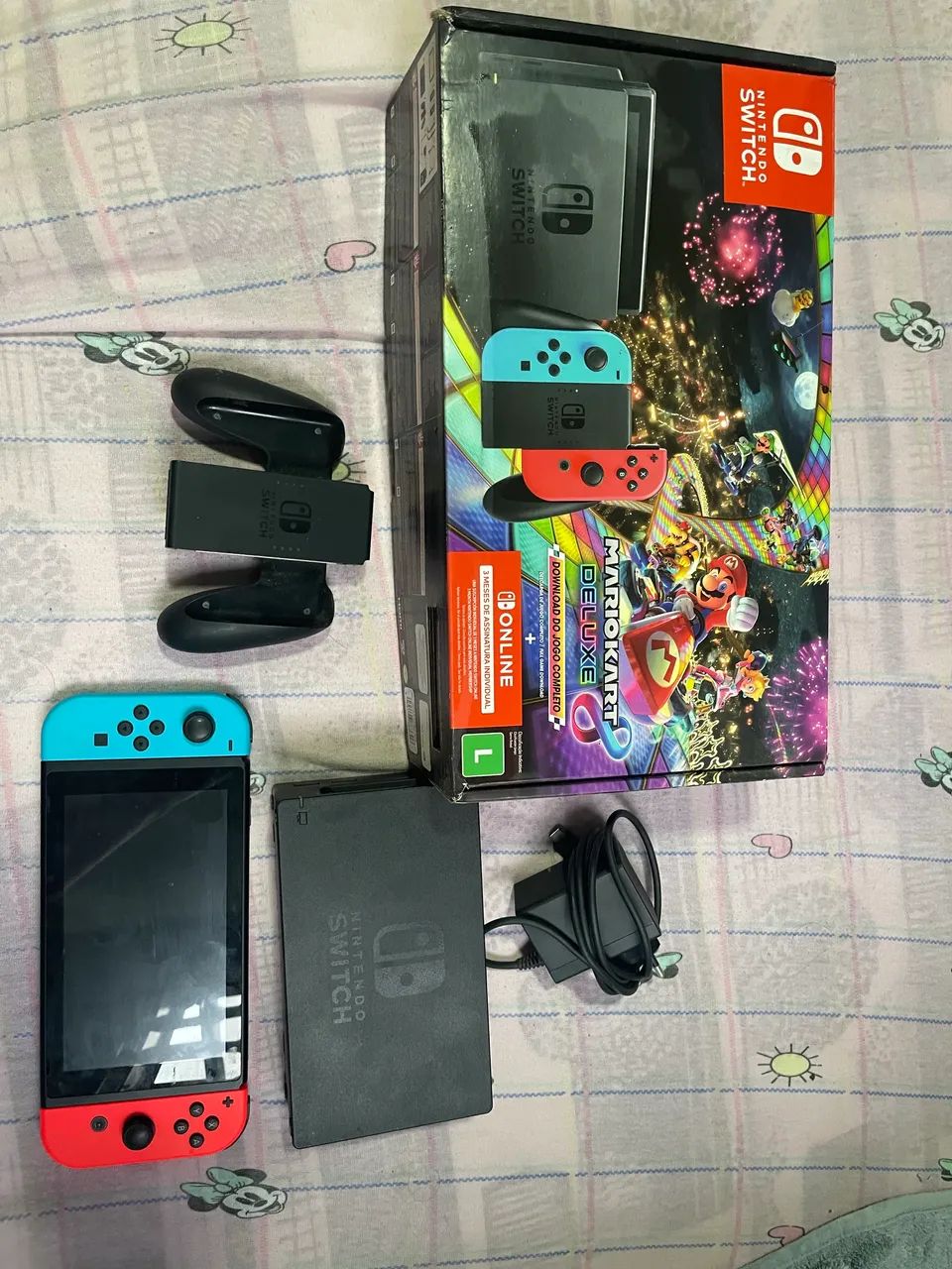 Nintendo Switch- Ótimo estado / ORIGINAL, NÃO É DESBLOQUEADO 