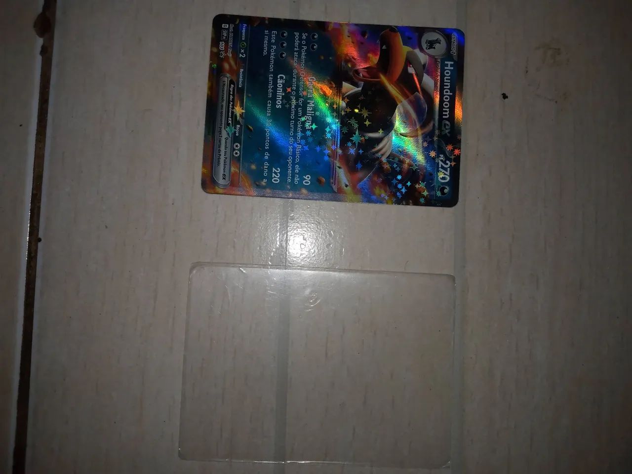 Houndoom EX(com proteção)