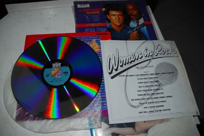4 Laser Disc LD usados no estado - Foto 4