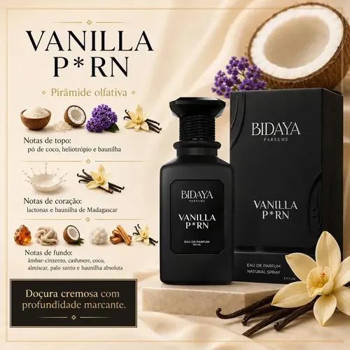 Perfume Árabe Bidaya Vanilla Porn 100ml  - Foto 4