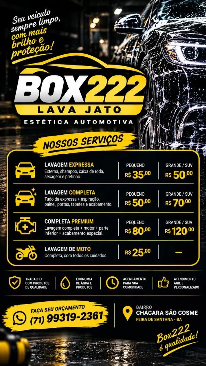 Lava jato Box222