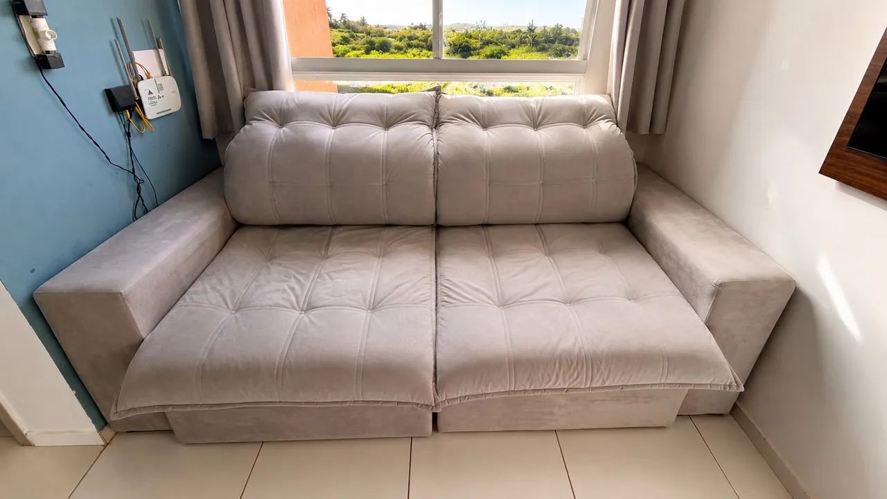 Sofá retrátil super confortável  - Foto 2