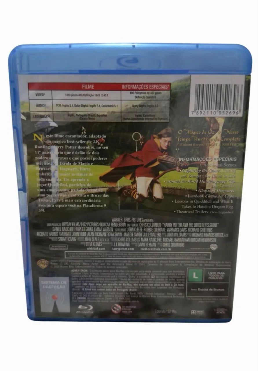 Blu-ray Harry Potter e a pedra filosofal - Foto 2