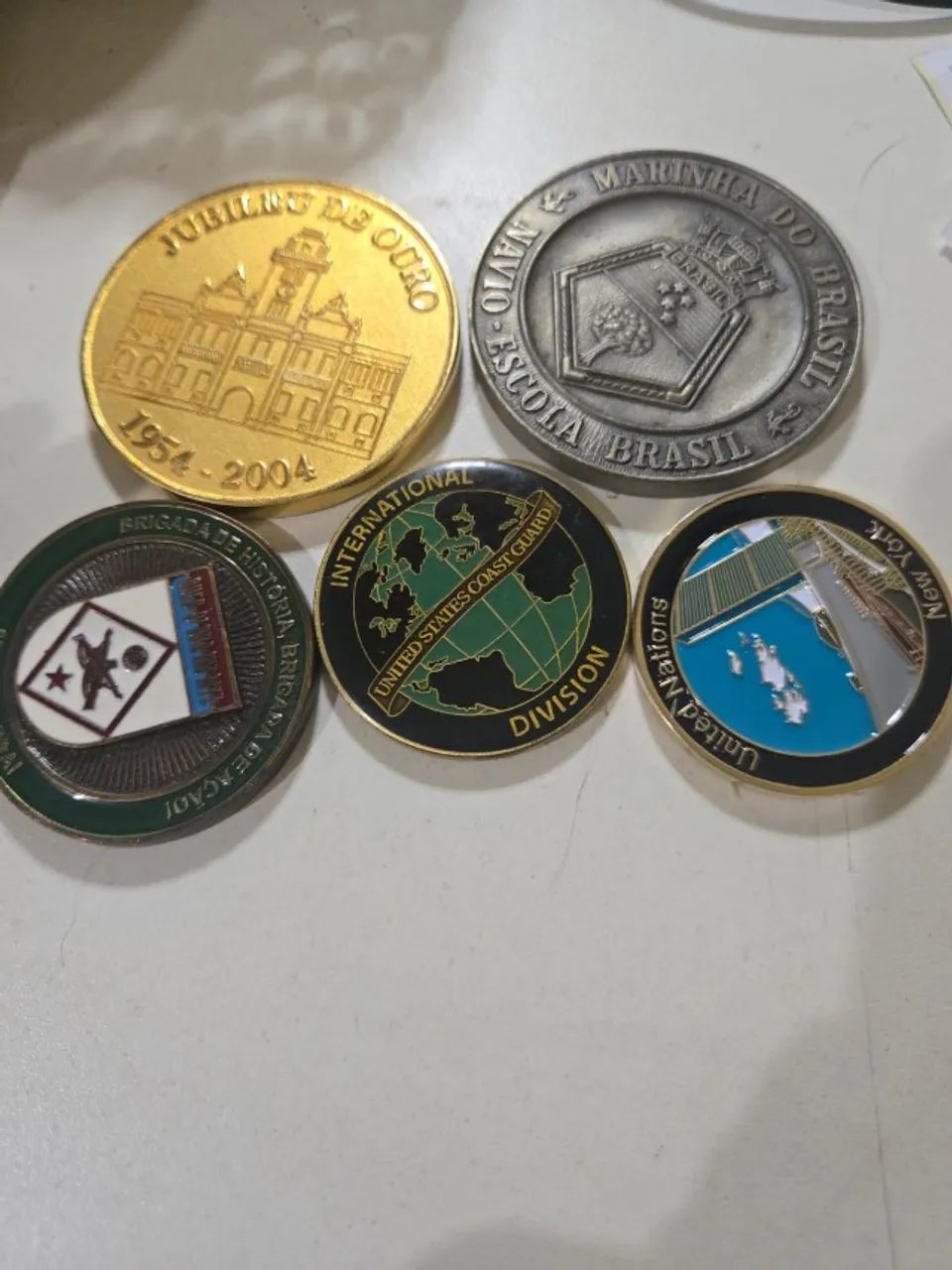 Set of 5 Commemorative Coins