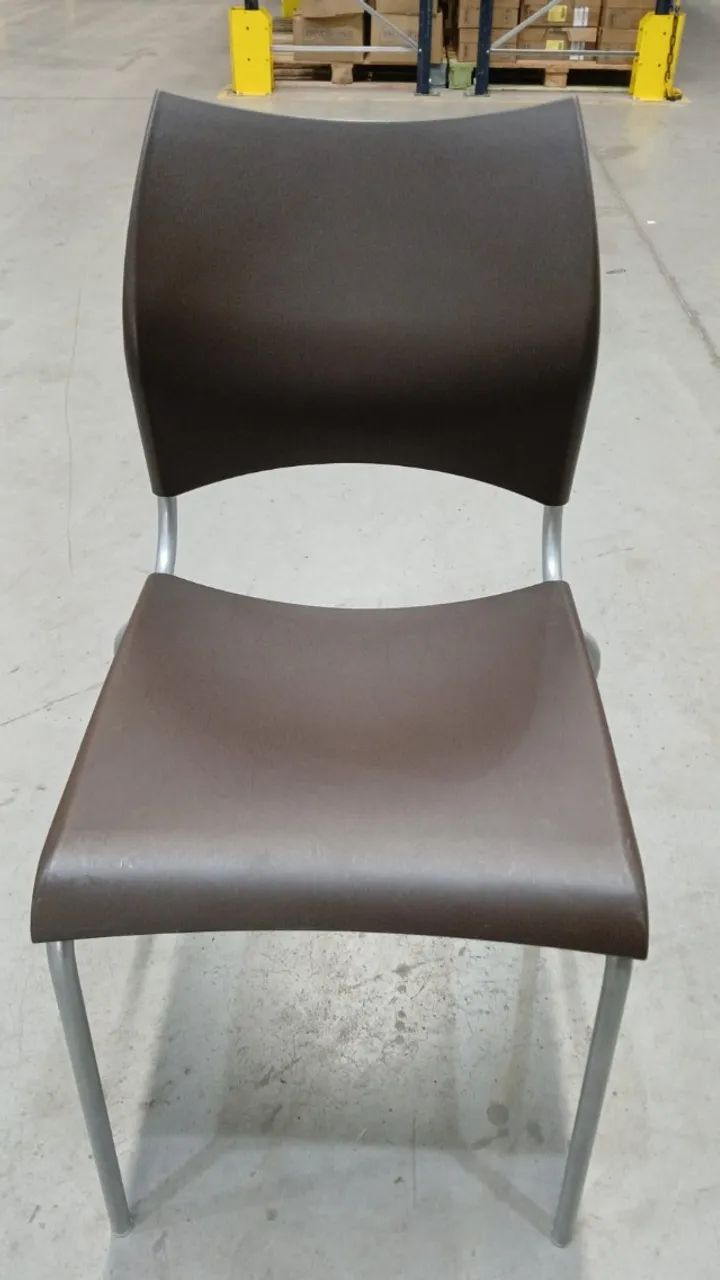 Cadeira Móveis Carraro 357 - Cacau - Foto 2