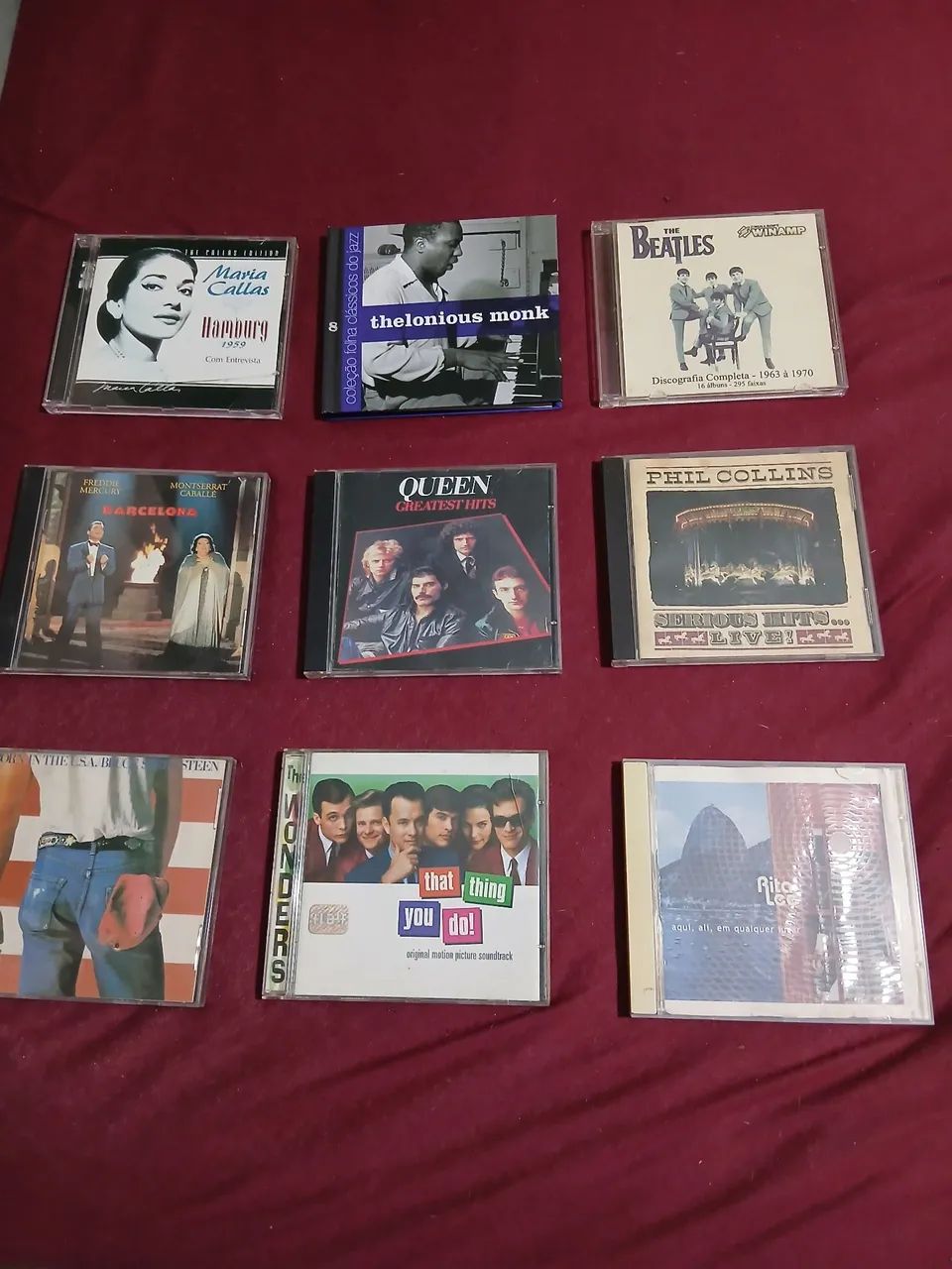CDs variados colecionadores 9 peças alguns difíceis de encontrar
