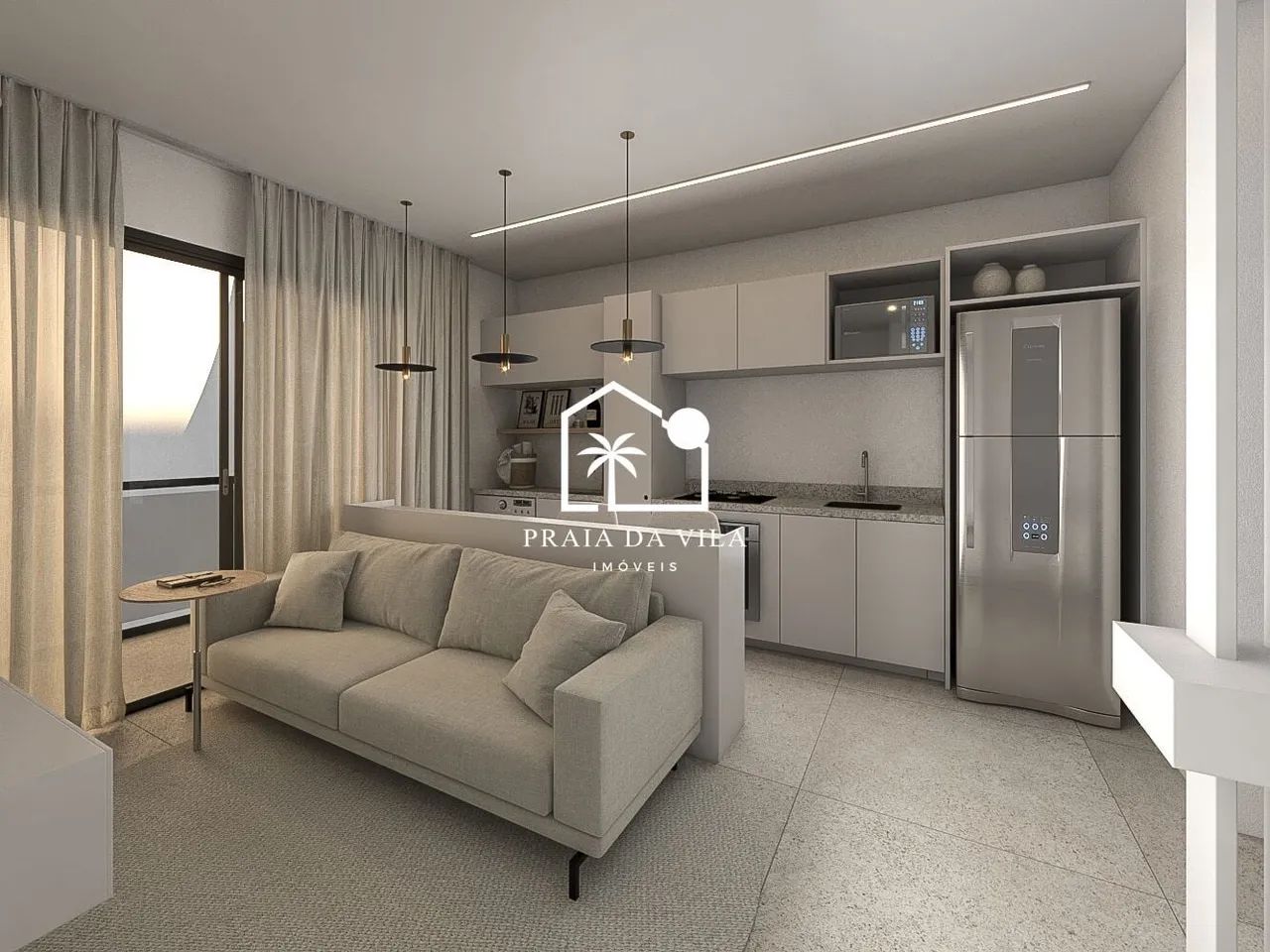 Studio Moderno em Condomínio Completo a 5 Minutos da Praia da Vila | Edifício Itacami Vill - Foto 5