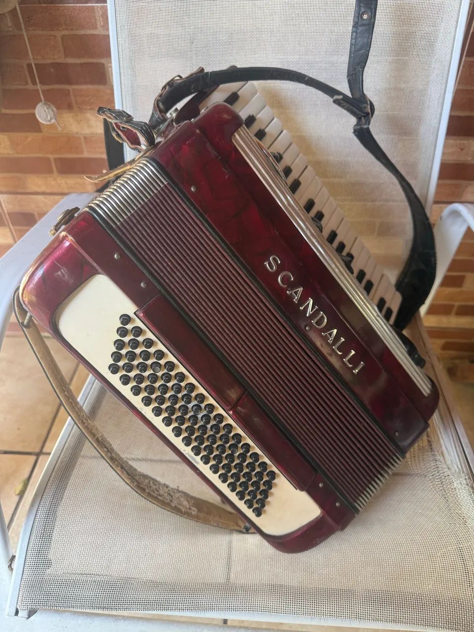 Acordeão Scandalli Original Italiano - Relíquia Vintage - Funcionando  - Foto 2