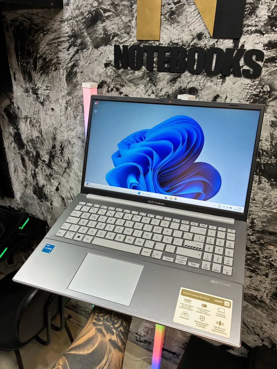 Notebook i3 12ger/8gb/256gb ssd - Foto 2