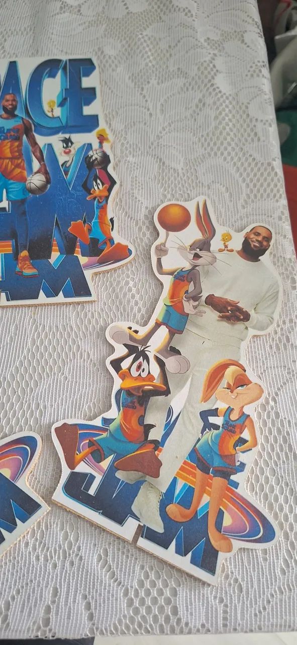 Kit decoração de festa SpaceJam - Foto 4
