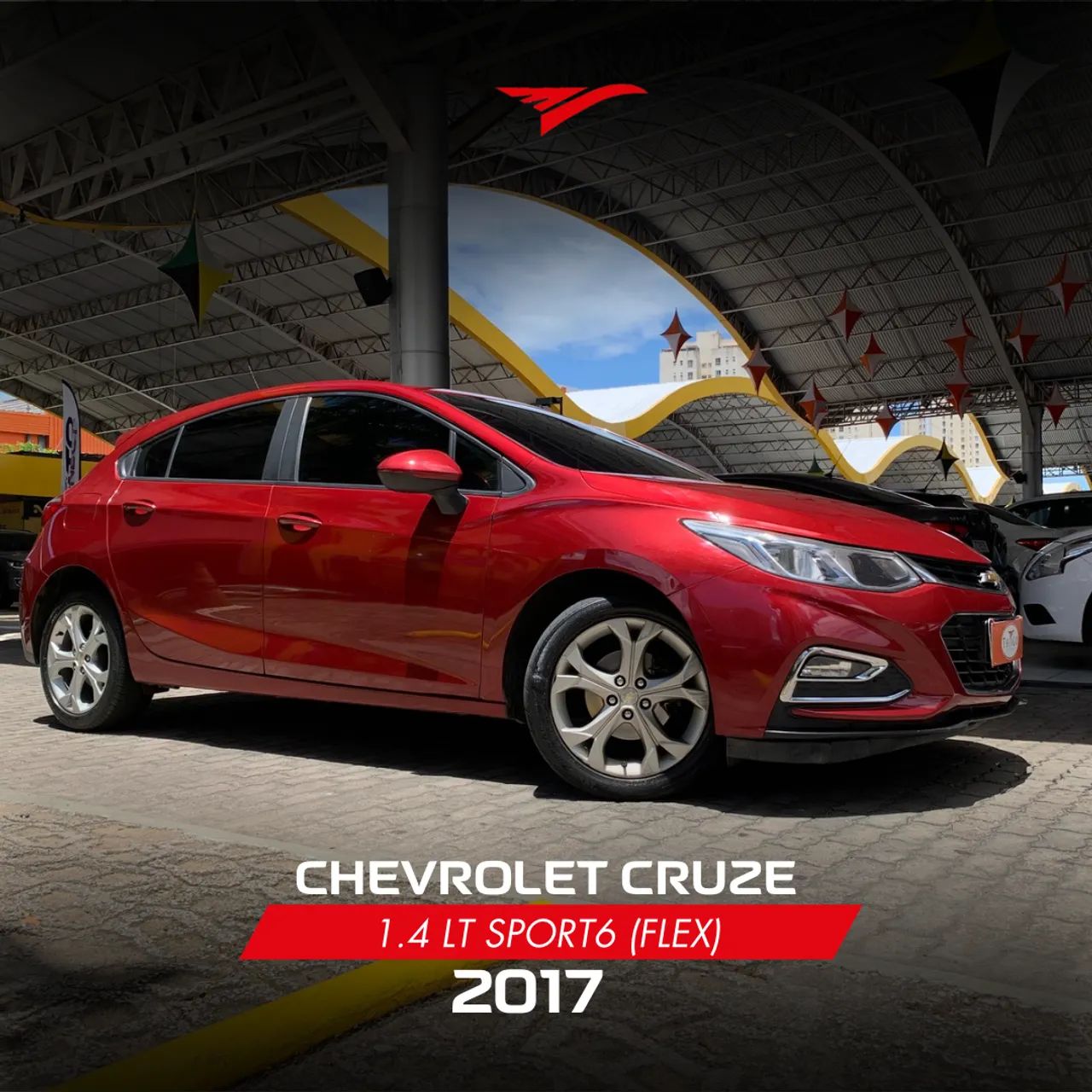 Chevrolet Cruze SPORT LT 1.4 16V TB FLEX 5P AUT. 2017