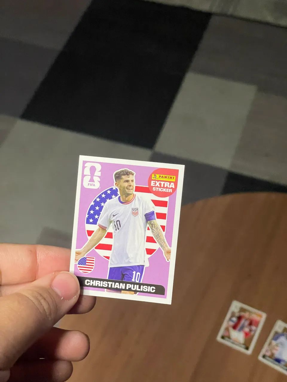 FIGURINHA EXTRA DA COPA DO MUNDO 