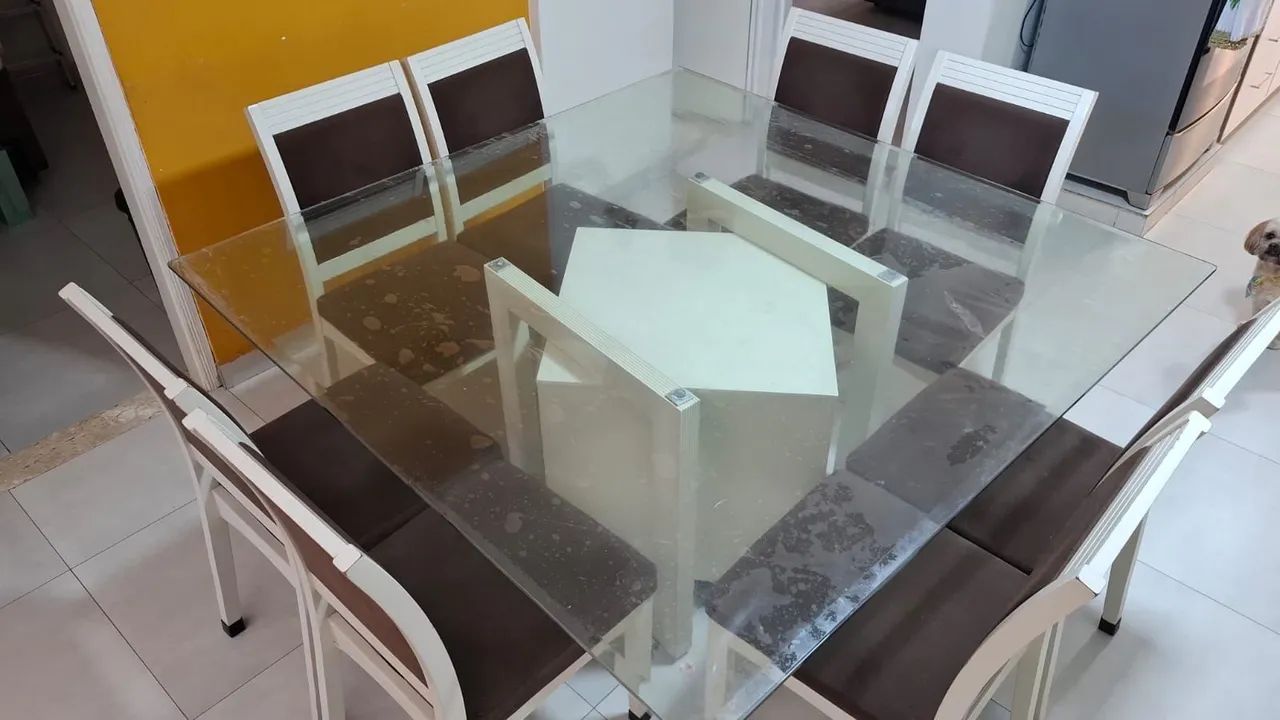 Mesa de jantar 8 lugares