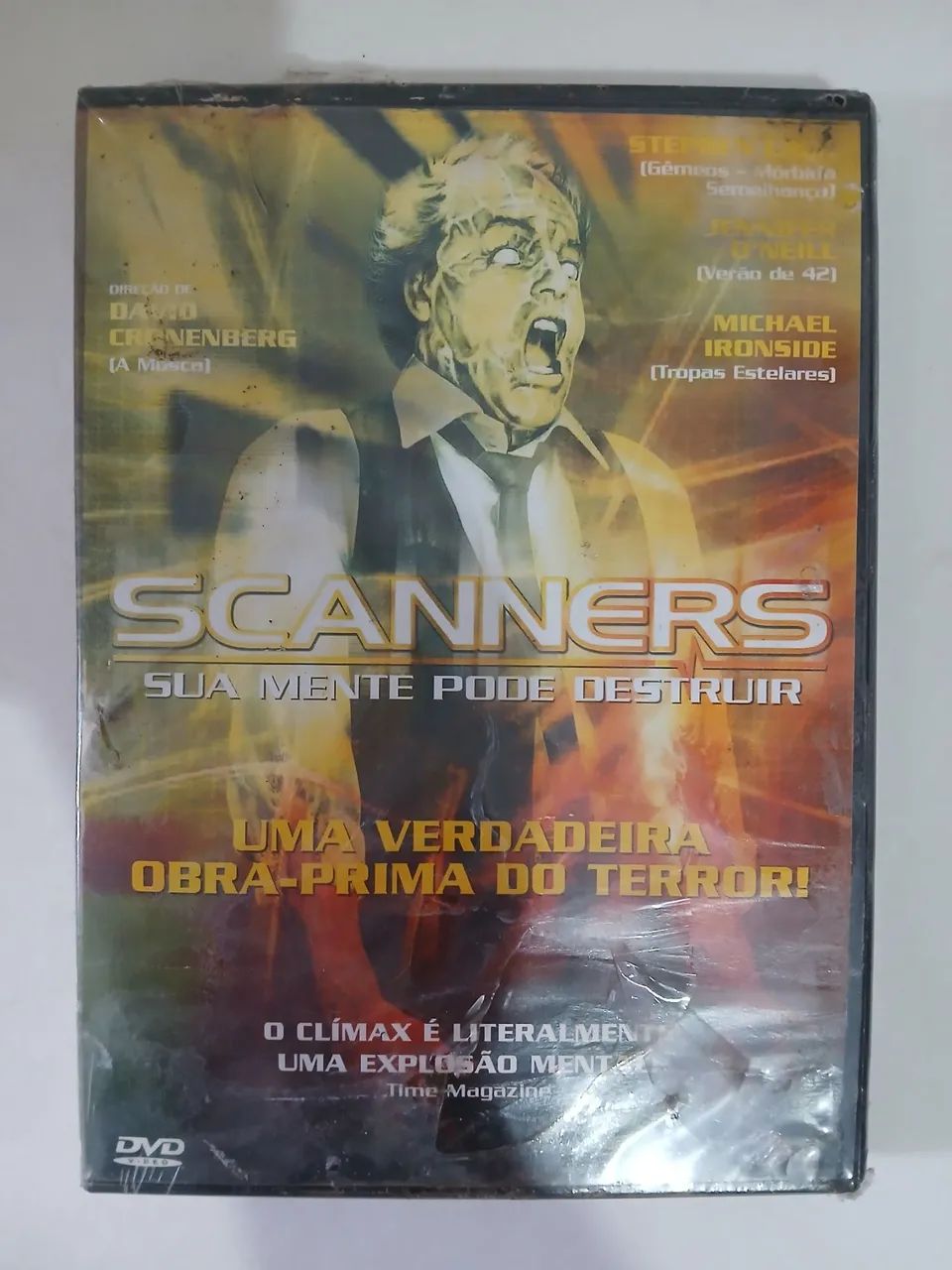 Raros Filmes DVDs lacrados O milagre veio do espaço, Morcegos e Scanners  - Foto 3