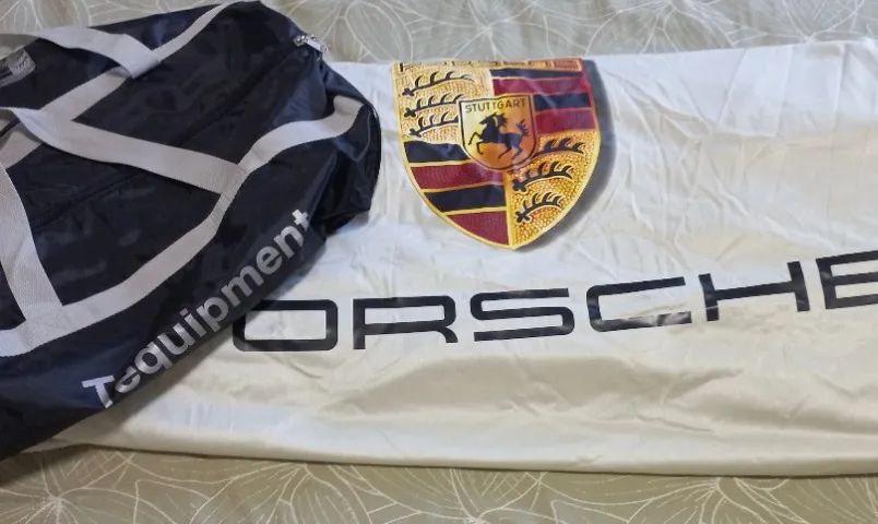 CAPA ORIGINAL PORSCHE PANAMERA EM TECIDO - NOVA - Foto 2